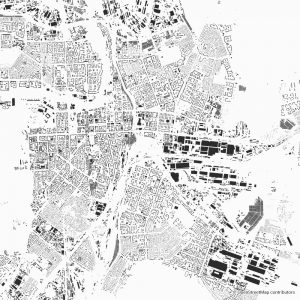 Chelyabinsk Figure-ground diagram Schwarzplan