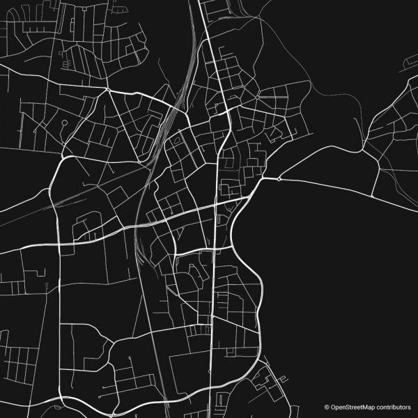 dessau Figure-ground diagram Schwarzplan