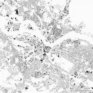 dresden Figure-ground diagram Schwarzplan