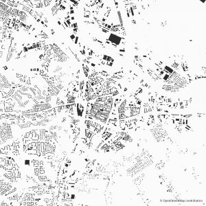 gdansk figure-ground diagram Schwarzplan