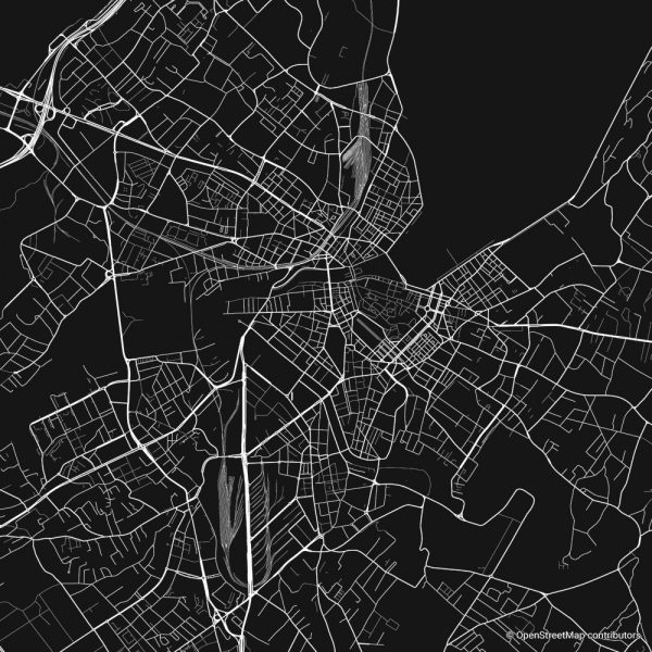 geneva Genf figure-ground diagram Schwarzplan