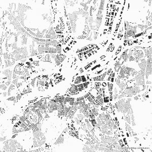 gothenburg Göteborg figure-ground diagram Schwarzplan