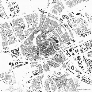 groningen figure-ground diagram Schwarzplan