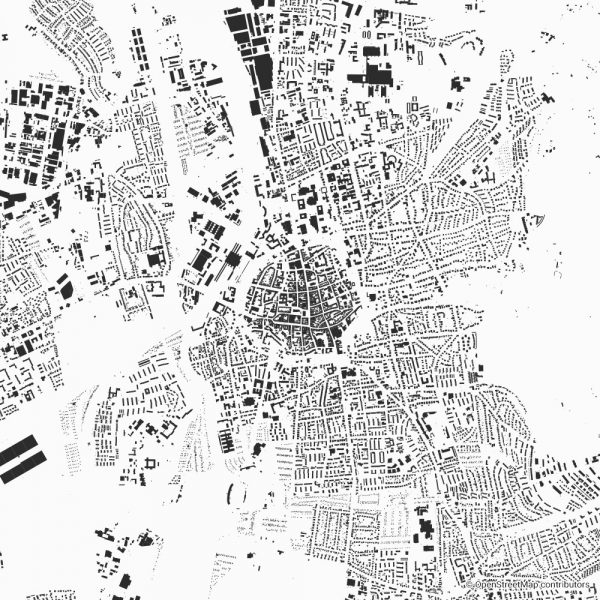 goettingen figure-ground diagram Schwarzplan