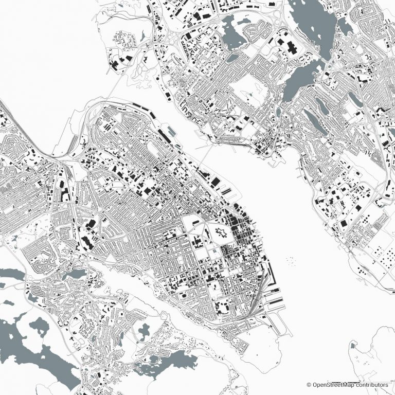 Halifax figureground diagram & city map FIGUREGROUNDS