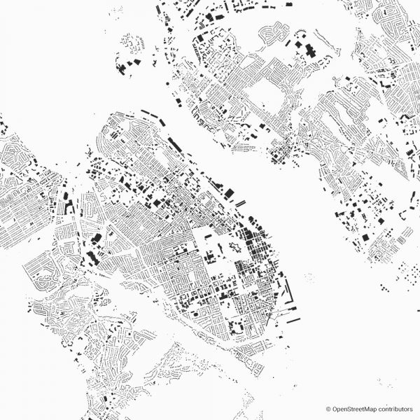 halifax figure-ground diagram Schwarzplan