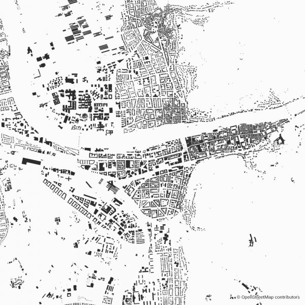 heidelberg figure-ground diagram Schwarzplan