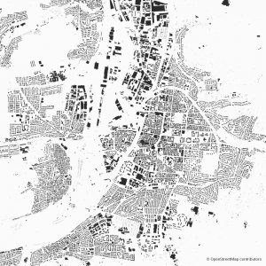 heilbronn figure-ground diagram Schwarzplan