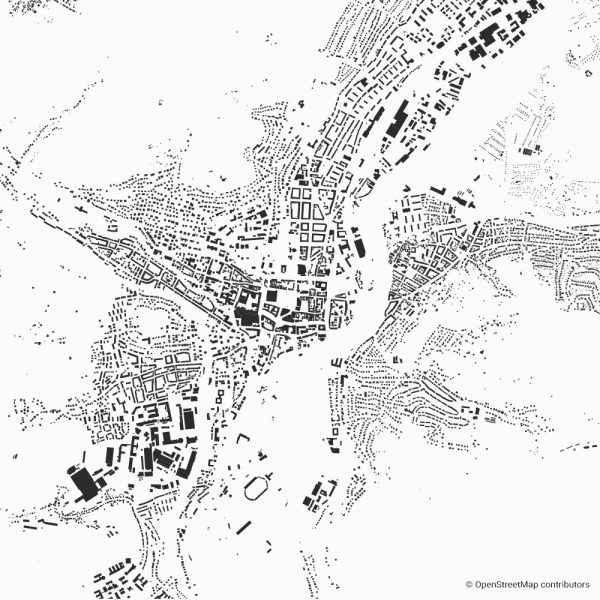 jena figure-ground diagram Schwarzplan