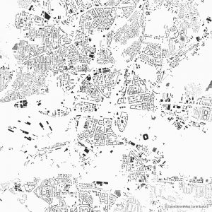 kaliningrad figure-ground diagram Schwarzplan