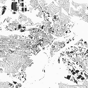 kassel figure-ground diagram Schwarzplan