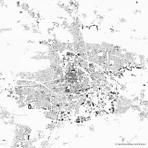 klagenfurt figure-ground diagram Schwarzplan