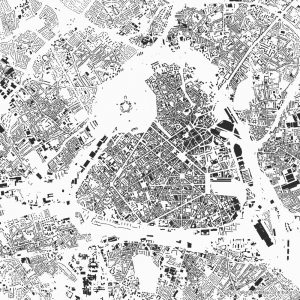 lille figure-ground diagram Schwarzplan