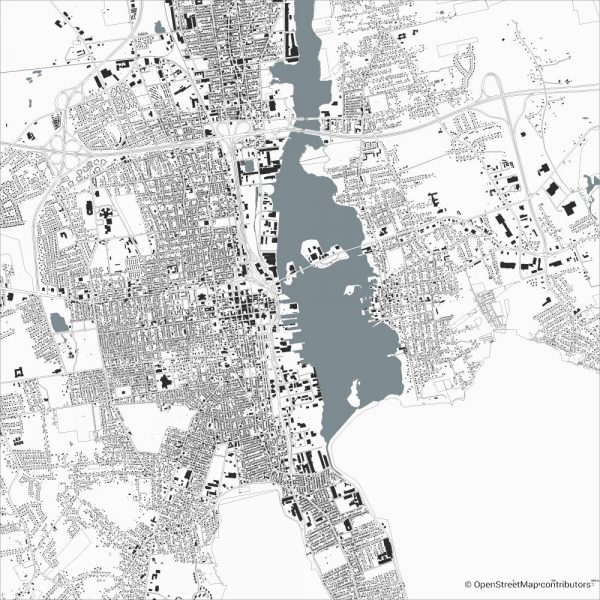 newbedford figure-ground diagram Schwarzplan