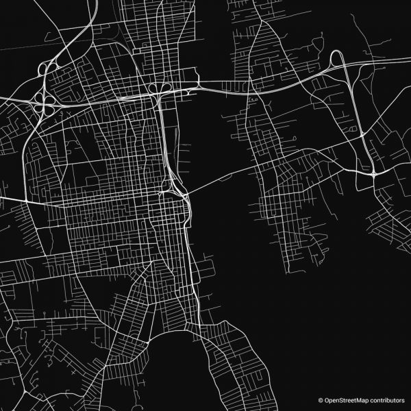 newbedford figure-ground diagram Schwarzplan