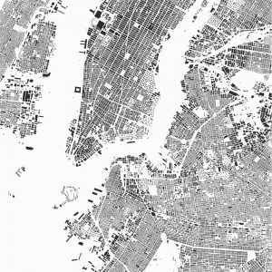 new york figure-ground diagram Schwarzplan