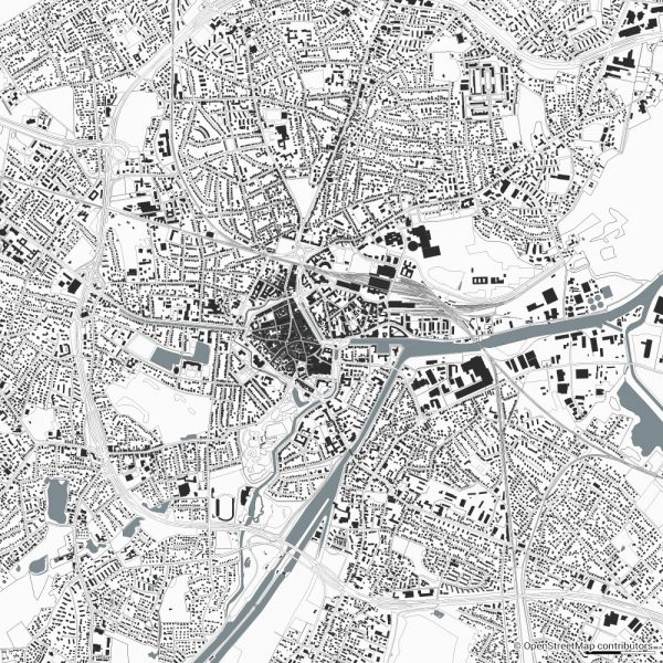 oldenburg figure-ground diagram Schwarzplan