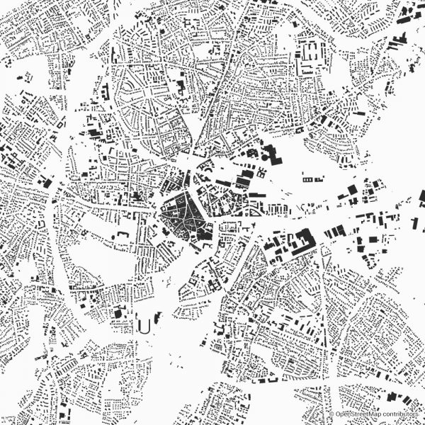 oldenburg figure-ground diagram Schwarzplan