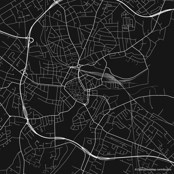 oldenburg figure-ground diagram Schwarzplan