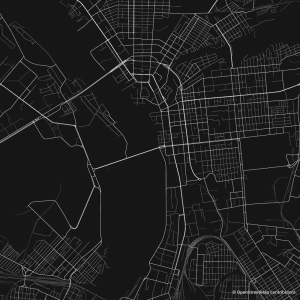 omsk figure-ground diagram Schwarzplan