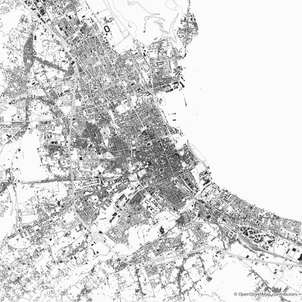 palermo figure ground diagram Schwarzplan