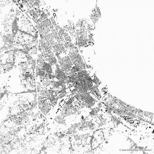 palermo figure ground diagram Schwarzplan