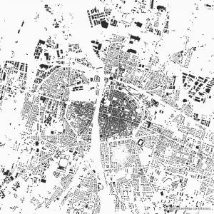 parma figure ground diagram Schwarzplan