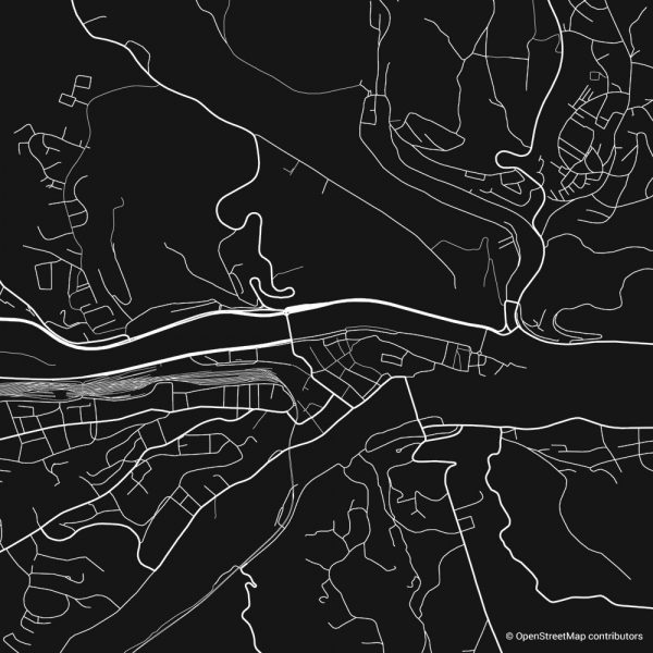 passau figure ground diagram Schwarzplan