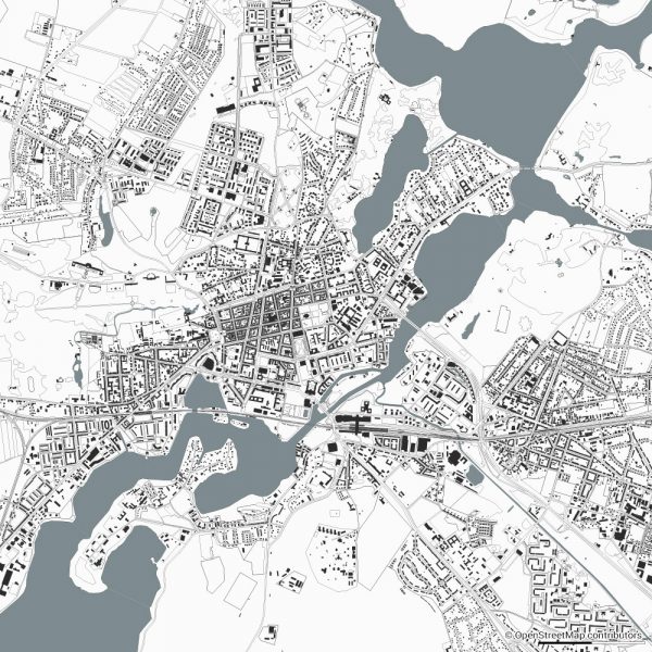 potsdam figure ground diagram Schwarzplan