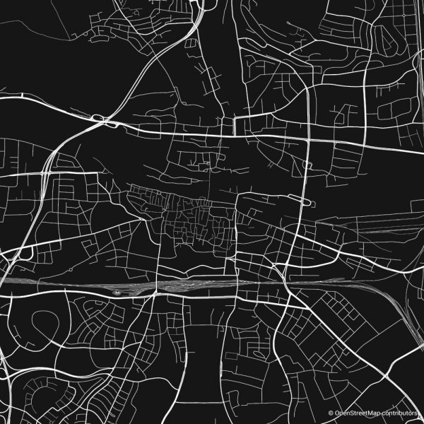 regensburg figure ground diagram Schwarzplan