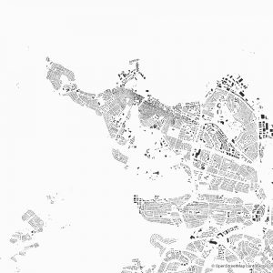 reykjavik figure ground diagram Schwarzplan