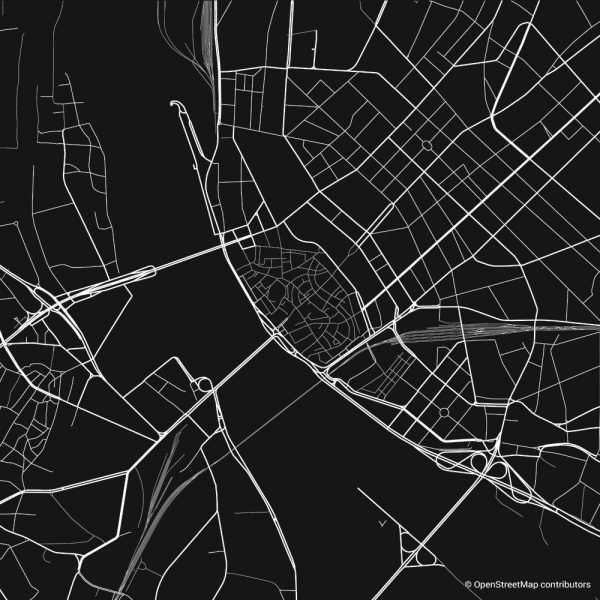 riga figure ground diagram Schwarzplan