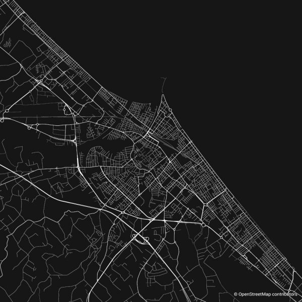 rimini figure ground diagram Schwarzplan