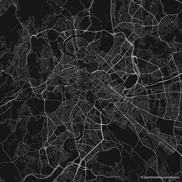 rome figure ground diagram Schwarzplan