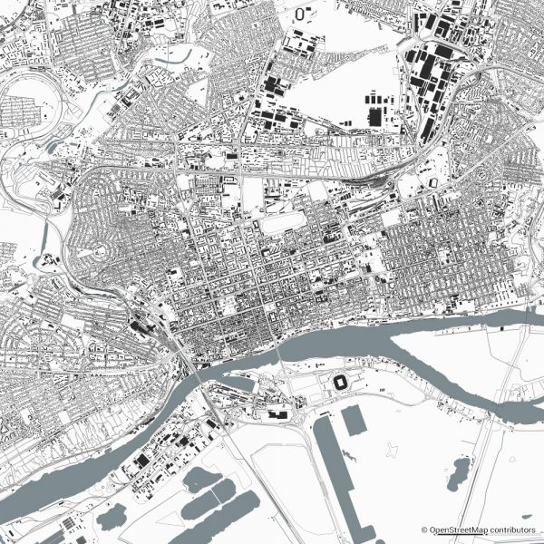 rostovondon figure ground diagram Schwarzplan