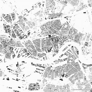 rotterdam figure ground diagram Schwarzplan