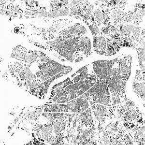 saint petersburg figure ground diagram Schwarzplan