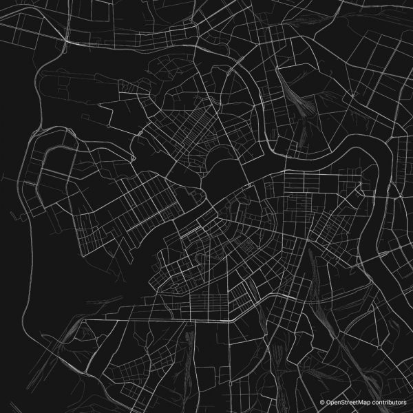 saint petersburg figure ground diagram Schwarzplan