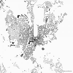 schwerin figure ground diagram Schwarzplan