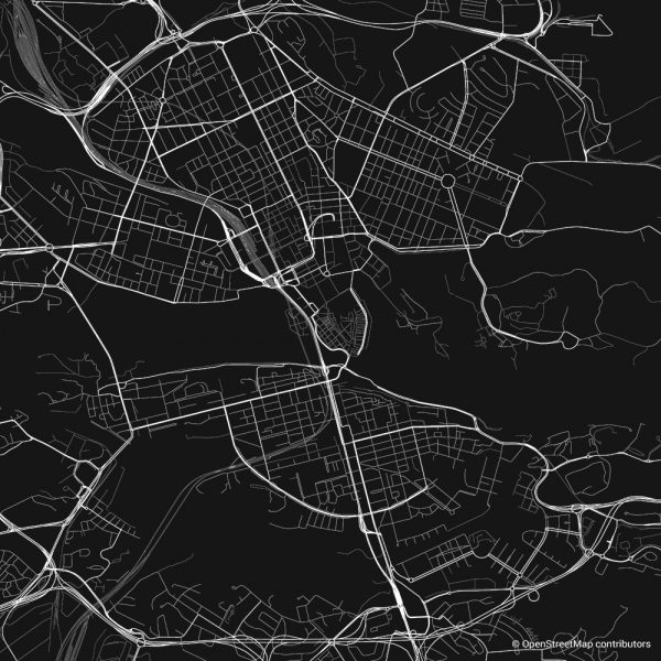 stockholm figure ground diagram Schwarzplan