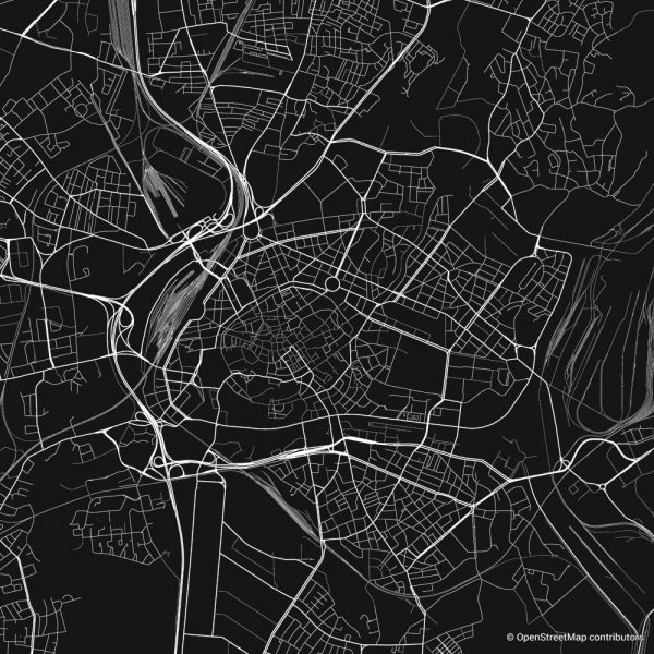 strasbourg figure ground diagram Schwarzplan