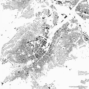 stuttgart figure ground diagram Schwarzplan