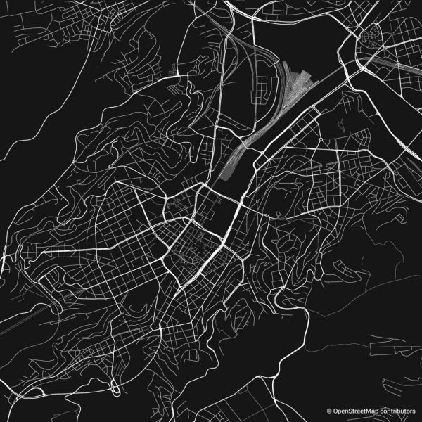 stuttgart figure ground diagram Schwarzplan