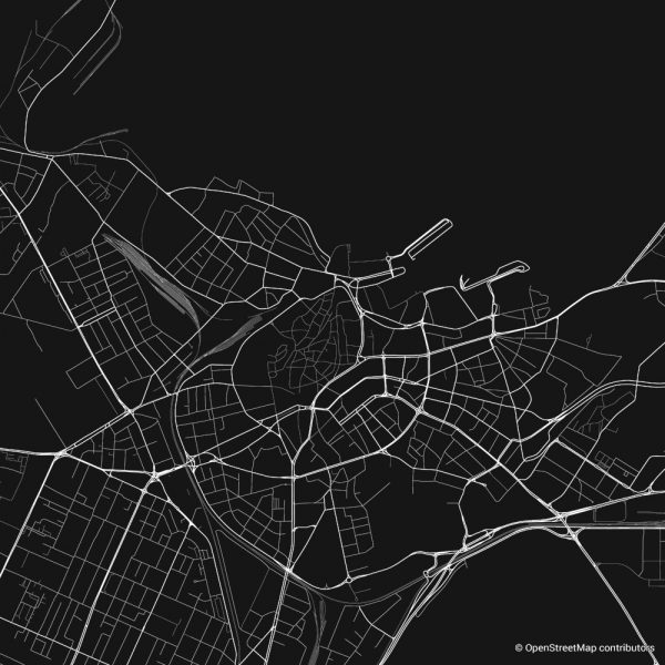 tallinn figure ground diagram Schwarzplan