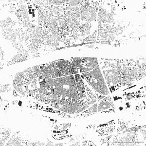 tours figure ground diagram Schwarzplan