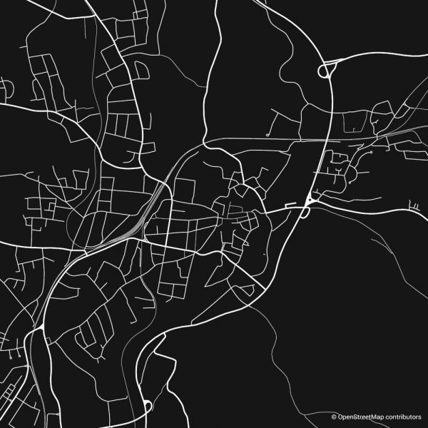 traunstein figure ground diagram Schwarzplan