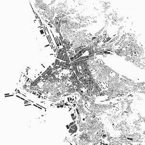 triest figure ground diagram Schwarzplan