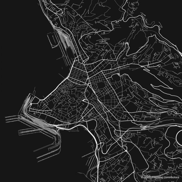 triest figure ground diagram Schwarzplan