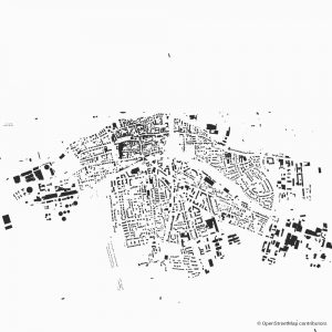 tulln figure ground diagram Schwarzplan