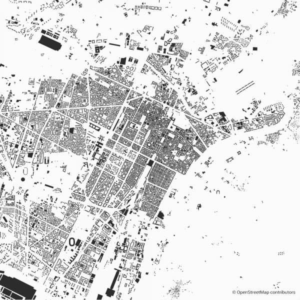 turin figure ground diagram Schwarzplan